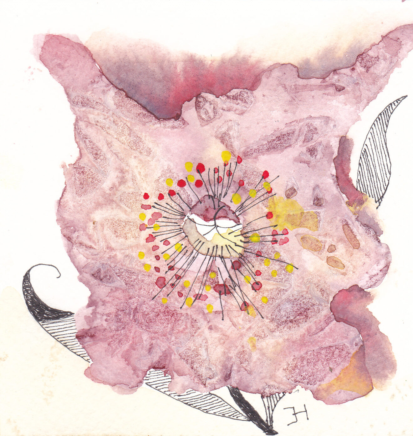 Aquarel en plastic